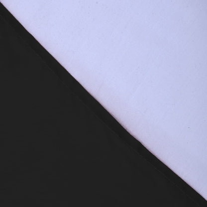 zoom del Faldón 144 hilos color negro para camas de 1.5 Plazas mashini
