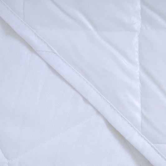 zoom del Cubrecolchón Impermeable King Blanco mashini