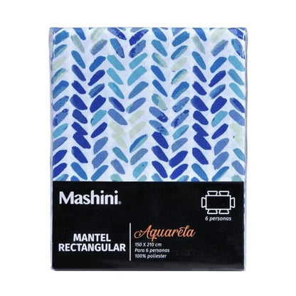 Mantel Aquarela 150x210 Geometrico | Mashini