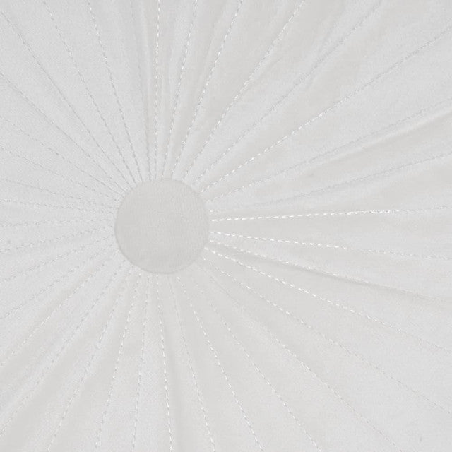 detalle del Cojín Velvet 40 cms Blanco | Mashini