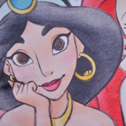 zoom delCojín Velour Est. 40x40 cms Disney-Princess Cute | Mashini