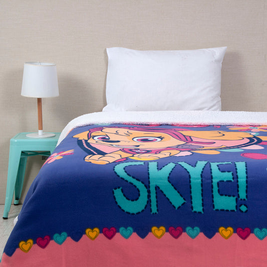 Frazada Polar Sherpa 150x200 PWP Niña Go Skye | Mashini