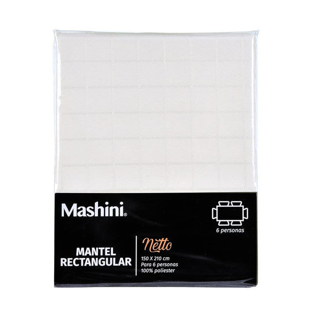 empaque del Mantel Netto 150x210 cms Beige | Mashini