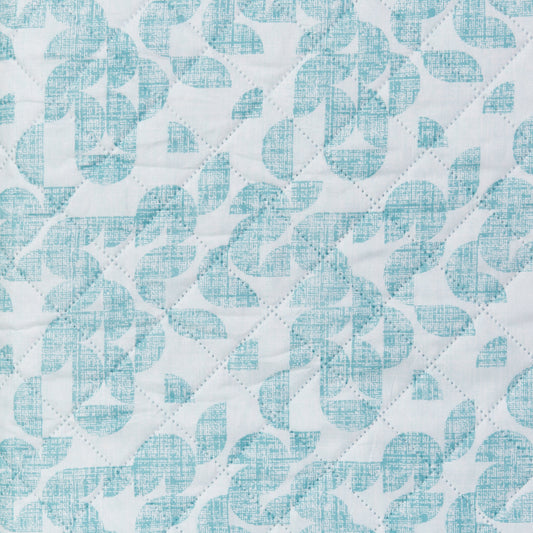 Quilt 1.5 Plazas Portugal Estampado Abstracto