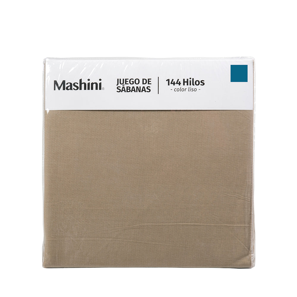 Sábana 2 Plazas 144 Hilos Colores Lisos Verde