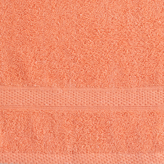 Set 2 Toallas Colorix 400 grs 68x137/40x80 cms Coral