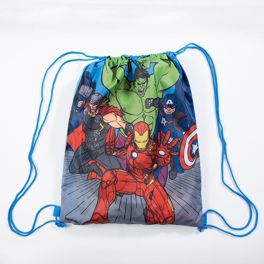 Toalla Playa con Bolso Avengers Cartoon