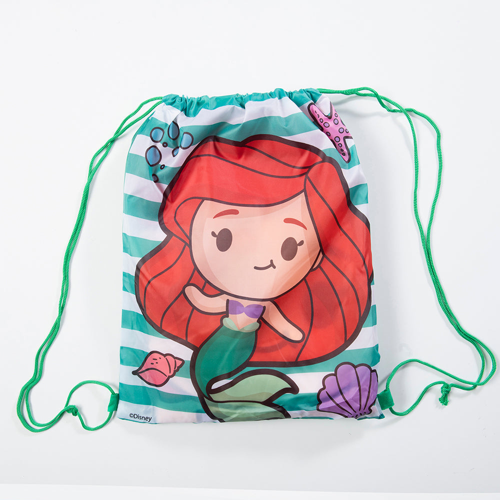 Toalla Playa con Bolso Princesas Ariel