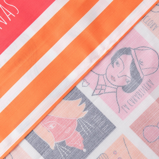 Mantel Fechas Patrias 150x210 cms Rectangular Chilenas