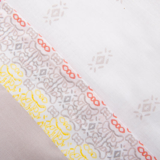 Sábana 1.5 Plazas 180 Hilos Estampado Citrus