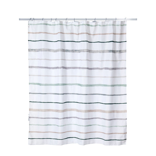 Set Cortina de Baño 6 Piezas Lluta