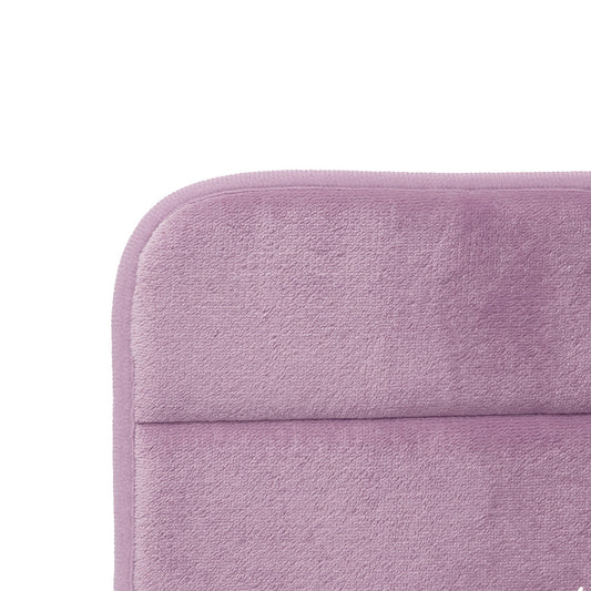 Piso de Baño Flannel Lila