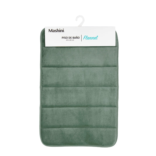 Piso de Baño Flannel Verde