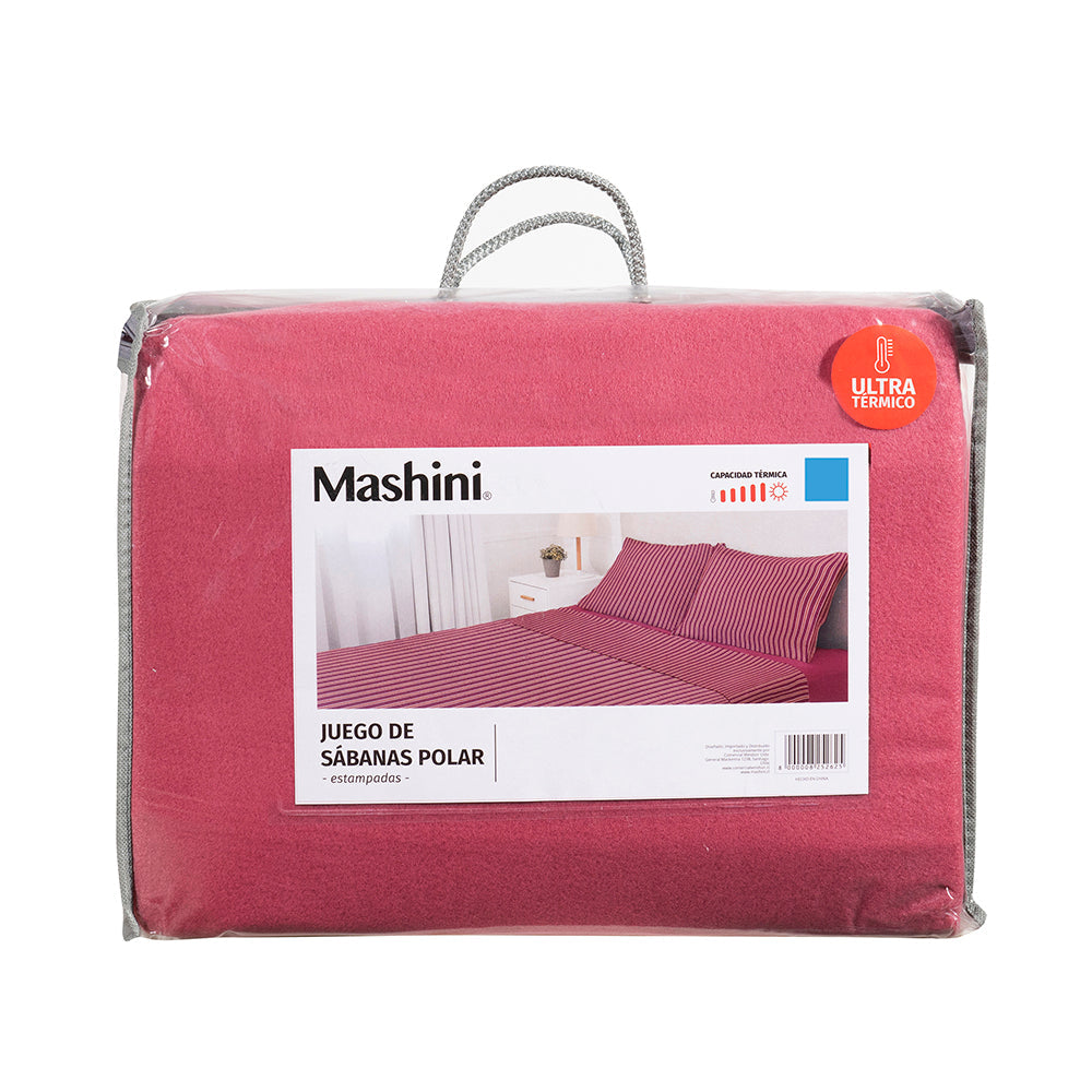 Sábana 2 Plazas Polar Estampado Maule