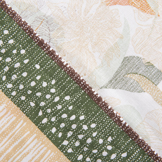 Sábana 1.5 Plazas 144 Hilos Estampado Garden