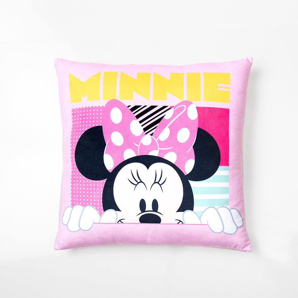 Cojín Velour Est. 40x40 cms Disney Minnie Fun