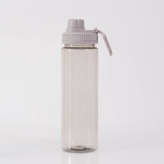 Toalla Deportiva Microfibra 40x60 cm + Botella 700 cc Gris