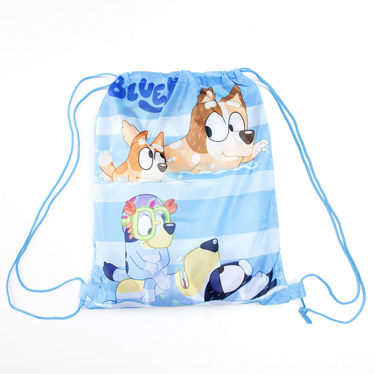 Toalla Playa con Bolso Bluey Agua