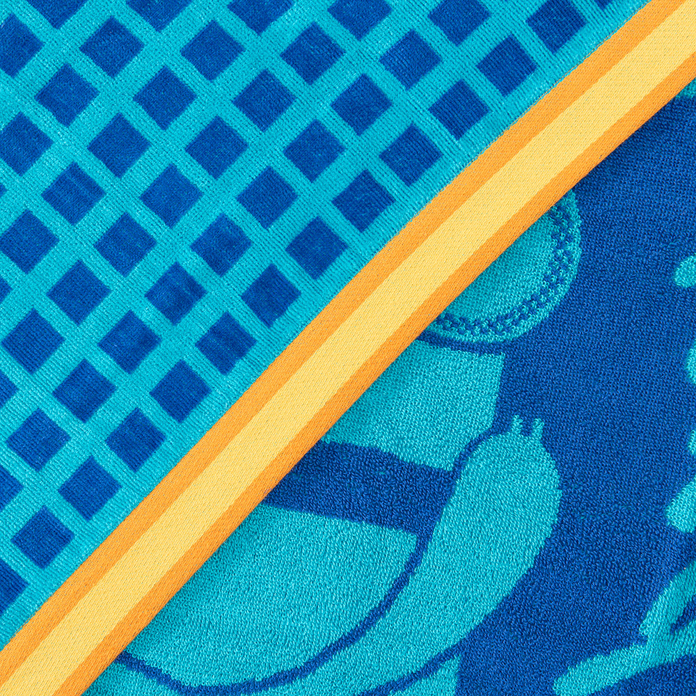 Toalla Playa Jacquard Algodón 80x160 cm Mickey Clasico