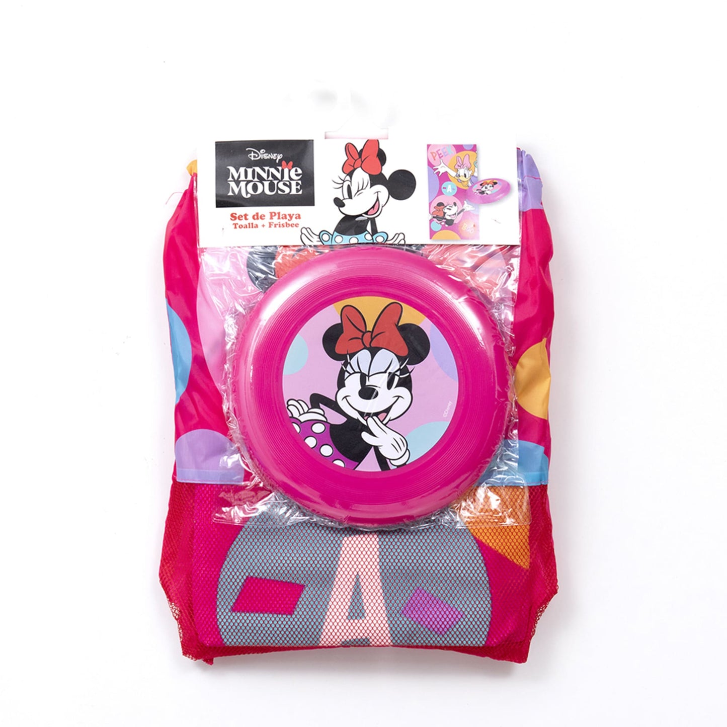 Set Toalla 70x140 cm + Frisbee Minnie Peek