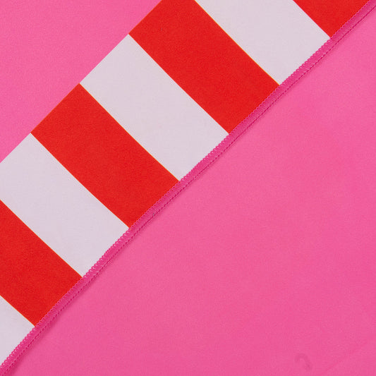 Toalla de Playa Deportiva XL con Bolso 170x180 cm Flor