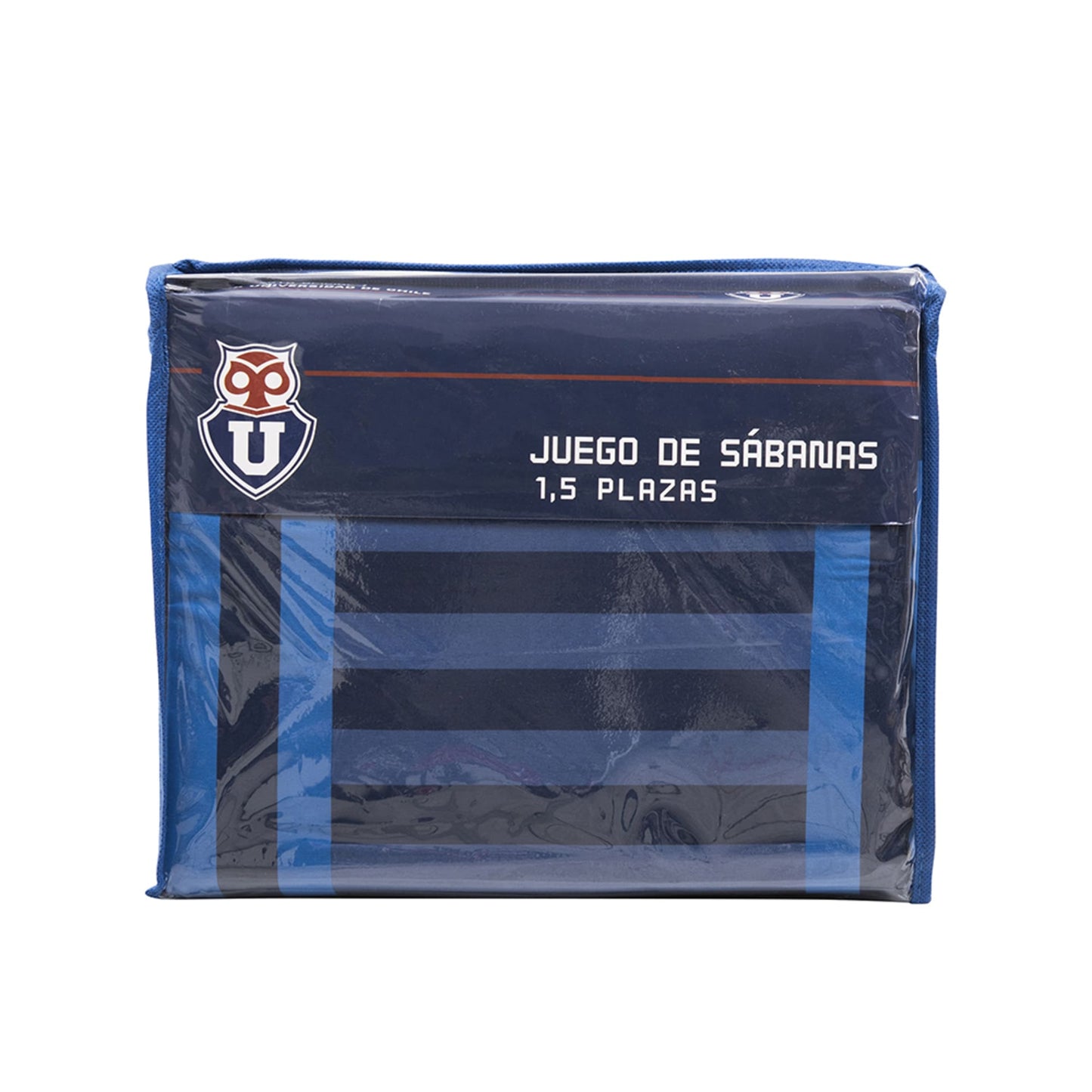 Sábana 1.5 Plazas Microfibra U de Chile Pasión