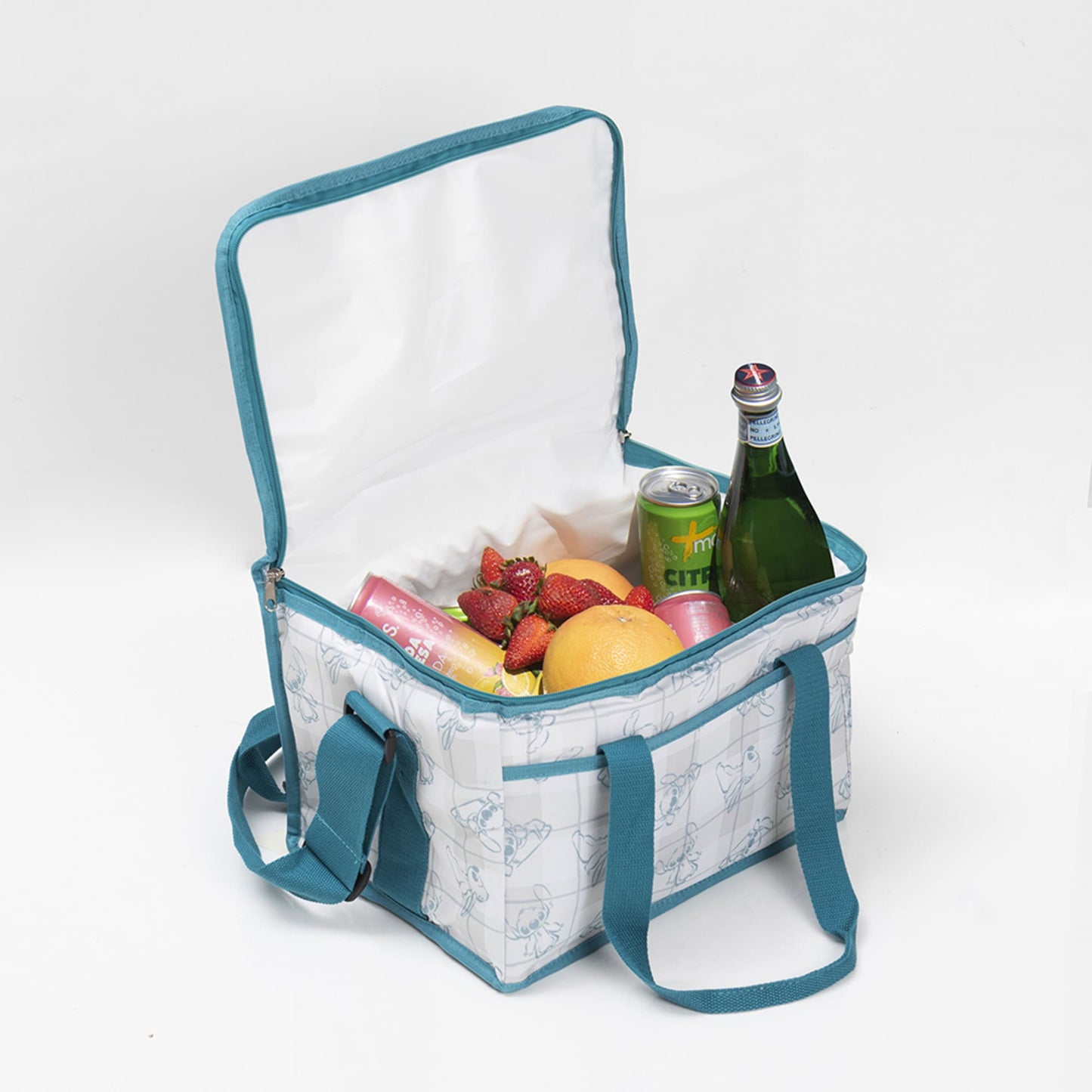 Cooler Picnic 34x22x25 cm Stitch Piedra