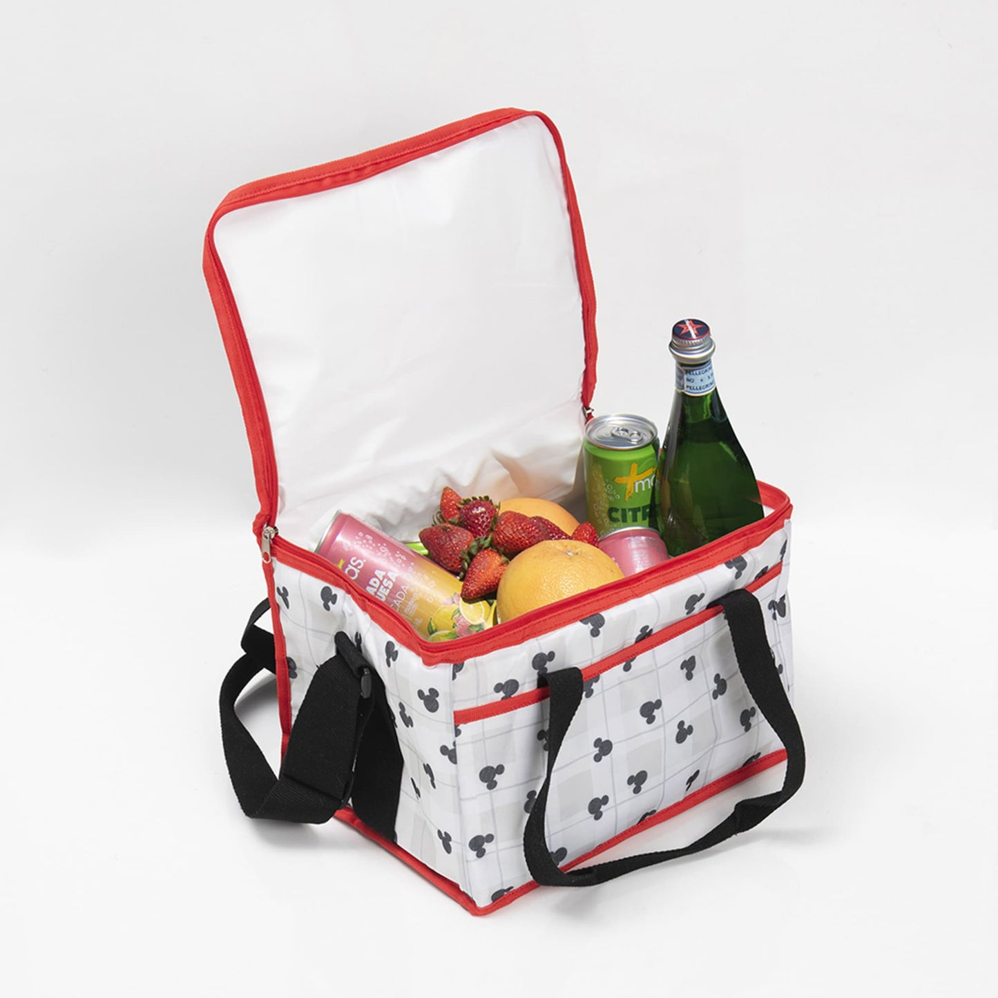 Cooler Picnic 34x22x25 cm Mickey Cuadros