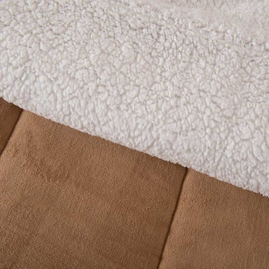Plumón King Coral Sherpa Beige