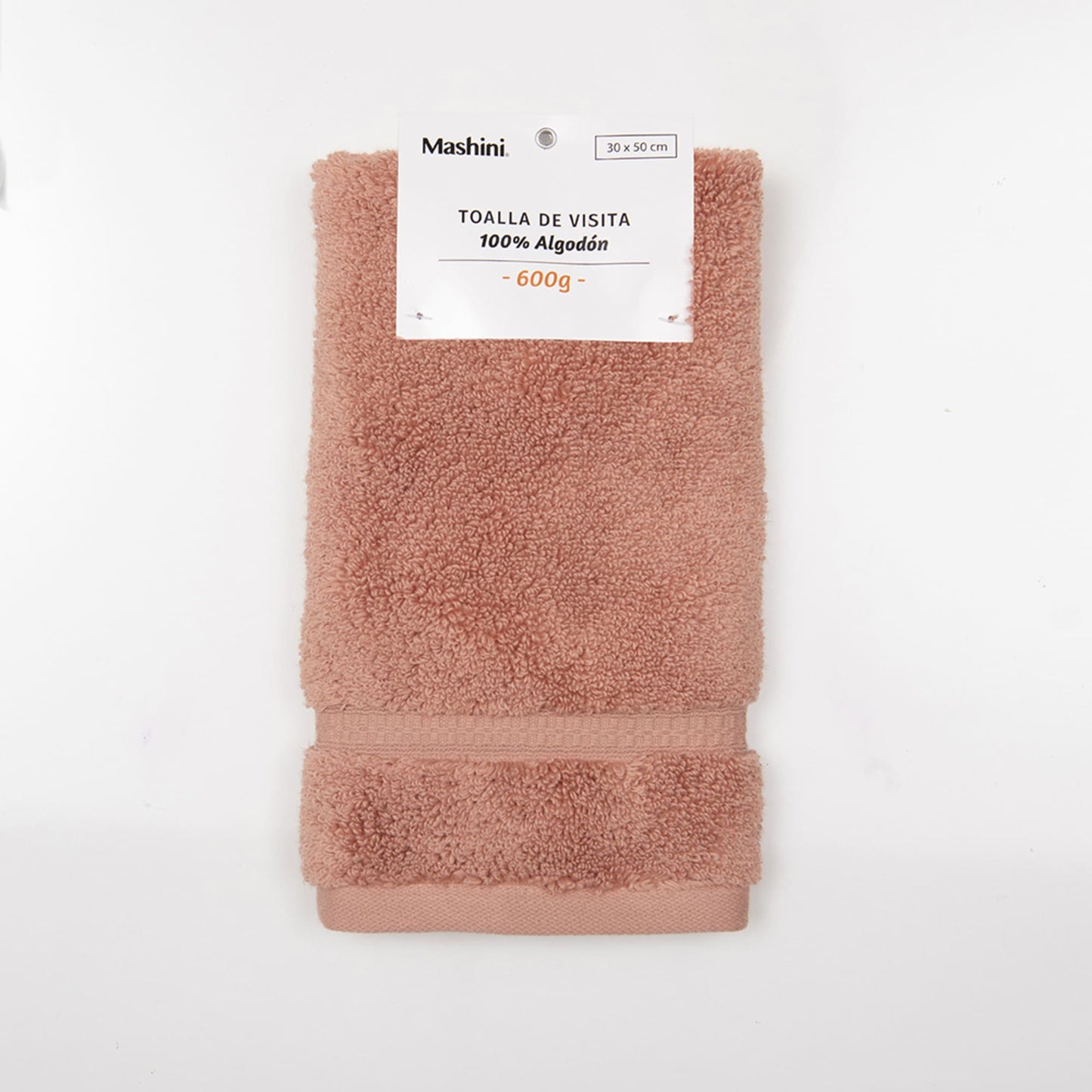 Toalla de Cara Soft Twist 600 g/m2 30x50 cm Marrón