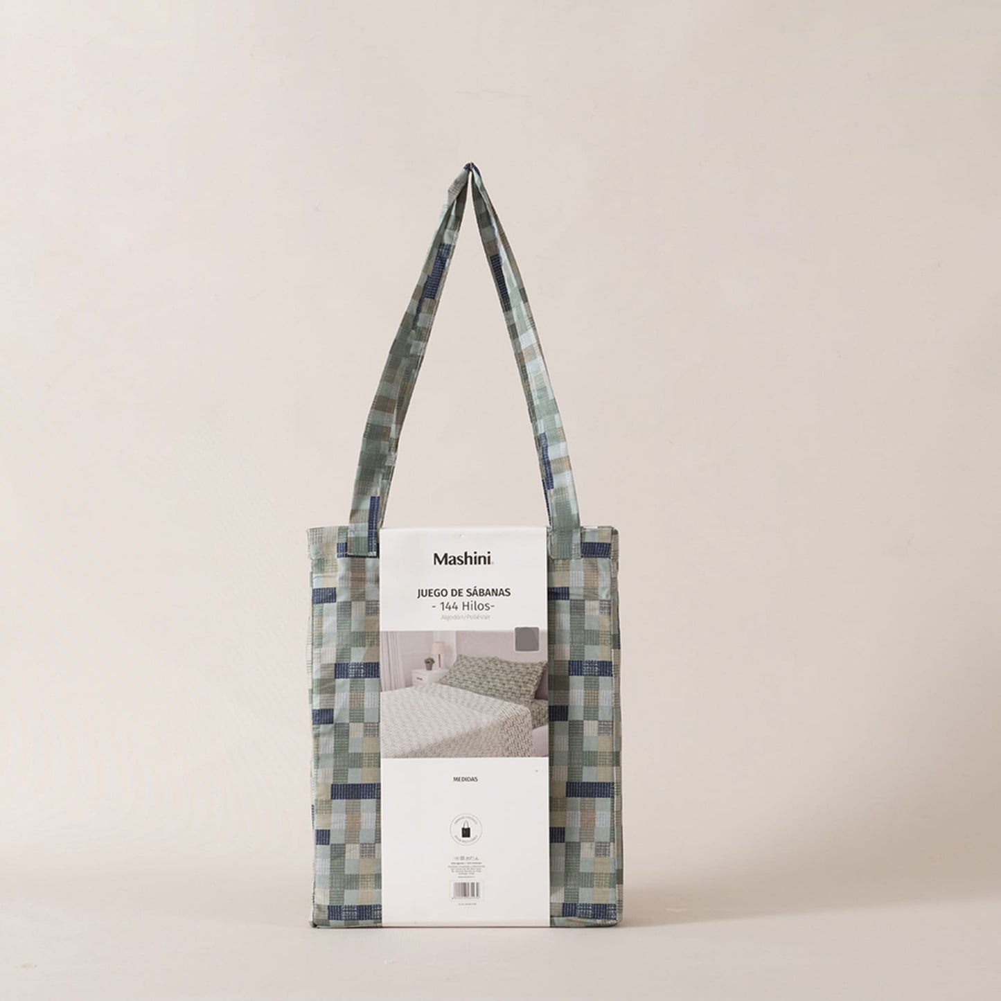 Sábana 1.5 Plazas 144 Hilos Estampado Llaima