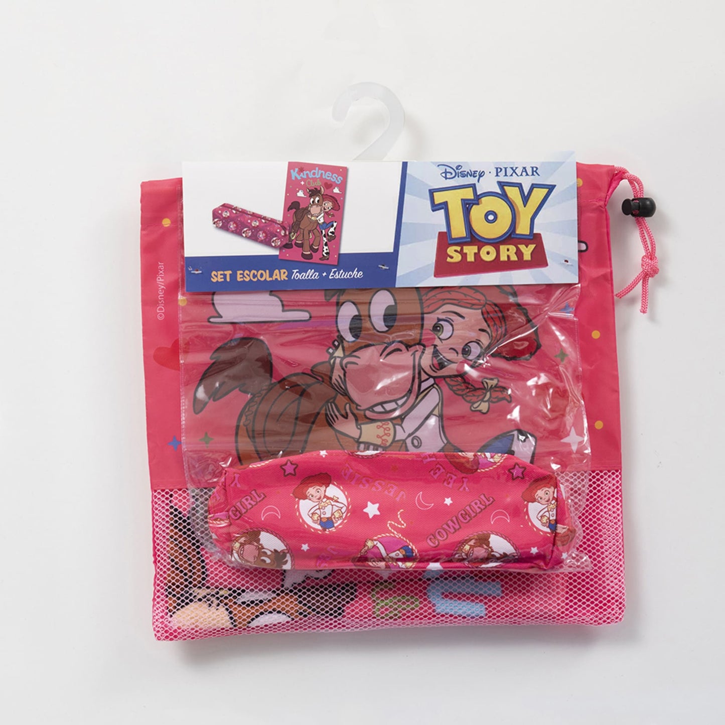 Set Toalla 30x50 cm, Estuche y Bolso Toy Story Club