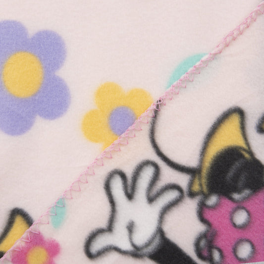 Manta Polar 115x130 cm Disney Minnie Flores