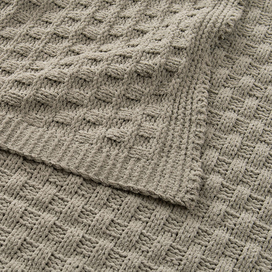 Manta Chenille Ivy 127x152 cm Verde