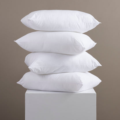 Set 4 Almohadas 144 Hilos 50x70 cms Blancas