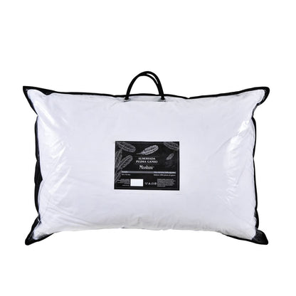 Almohada de Plumas 50x70 color Blanco Mashini