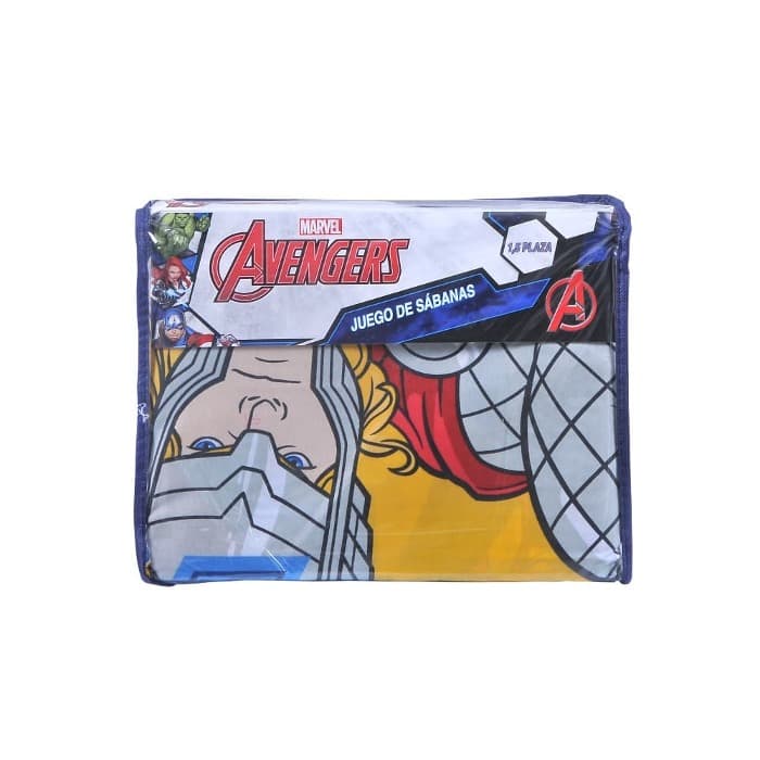 Sábana 1.5 Plazas Microfibra Avengers All