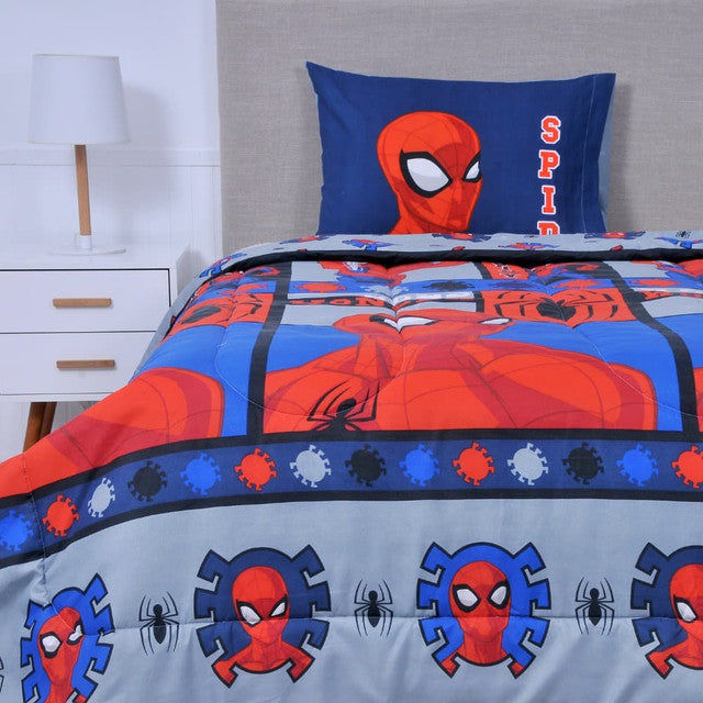 Plumón 1.5 Plazas diseño Spiderman Mashini