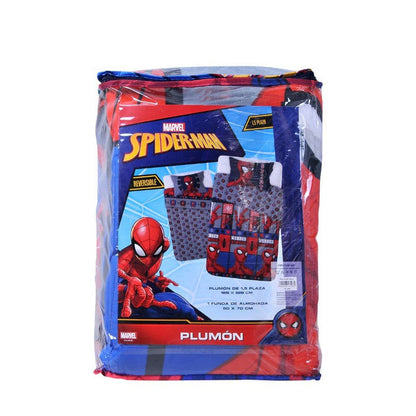 empaque del Plumón 1.5 Plazas diseño Spiderman Mashini