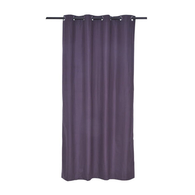 Cortina Blackout Argolla 140X220 color Morado mashini