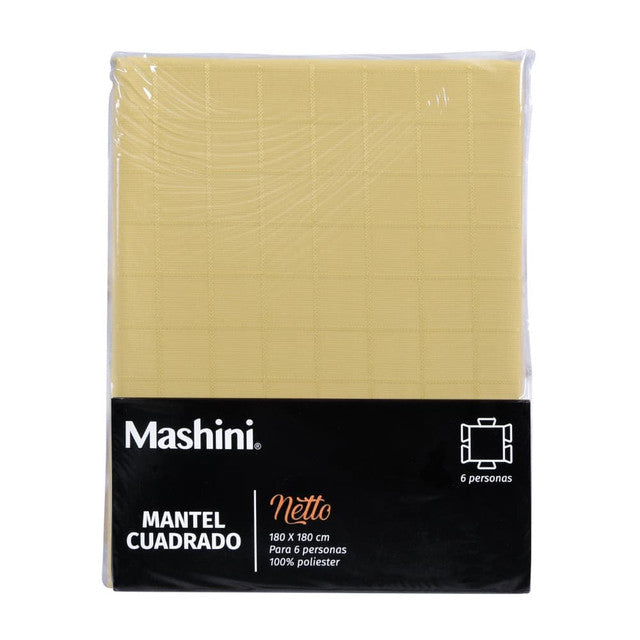 Mantel Netto 180x180 Mostaza mashini