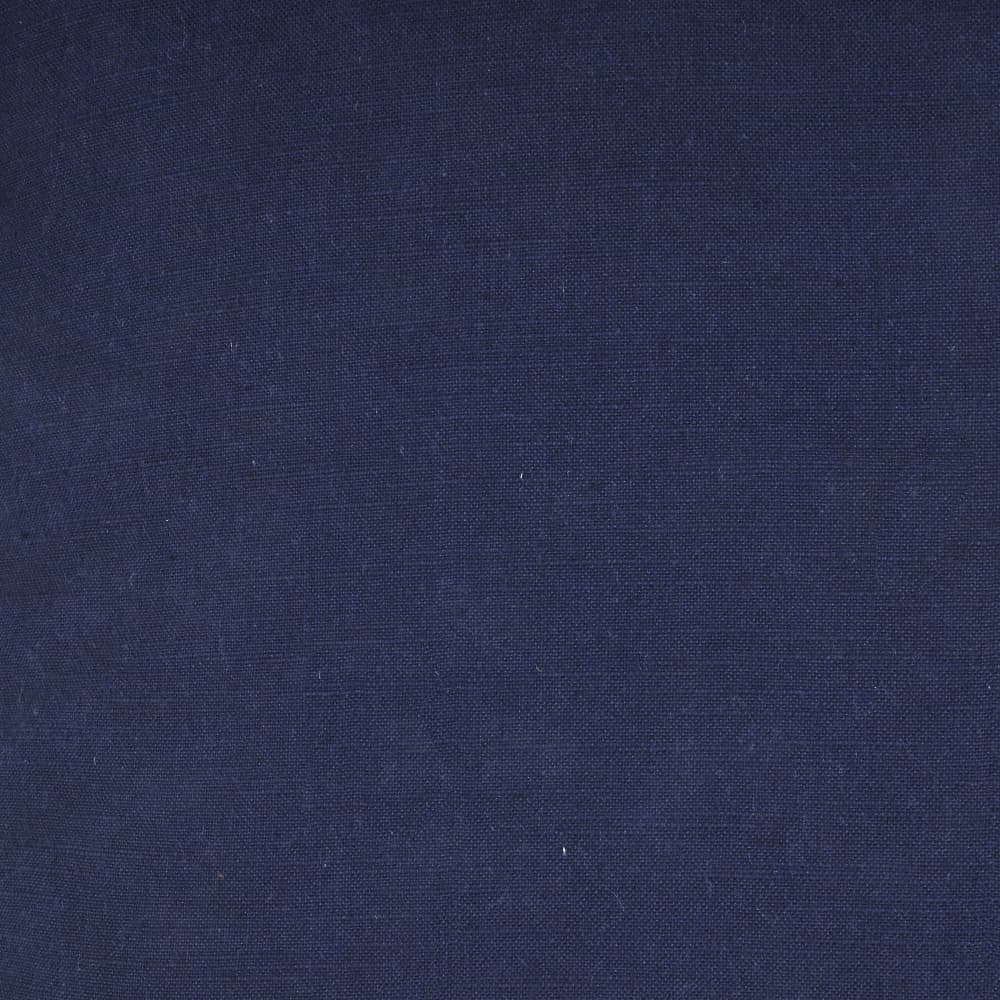 Cojín de Algodón con Flecos 45x45 cm Azul