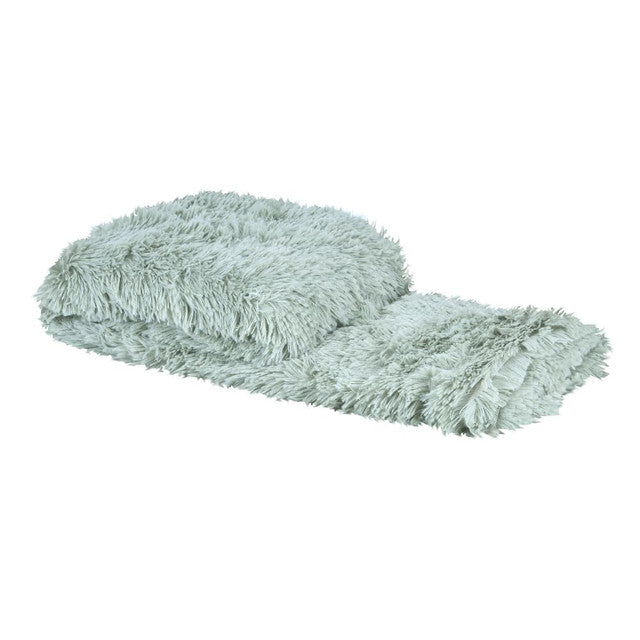 Manta Shaggy 127x152 cms Verde | Mashini