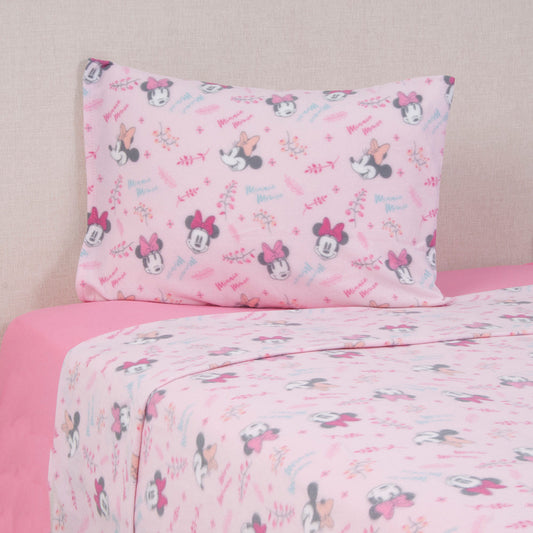 Sabana 1.5 Plazas Polar Estampado Disney-Minnie Garden | Mashini