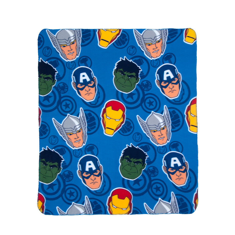 Manta Polar 115x130 Avengers Faces | Mashini