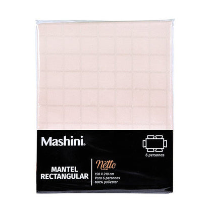 empaque del Mantel Netto 150x210 cms Damasco | Mashini