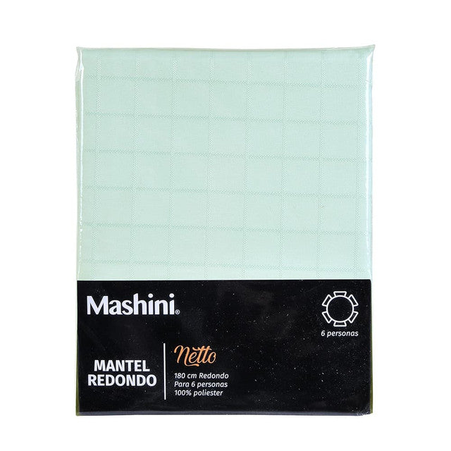 empaque del Mantel Netto 180 cms Verde | Mashini