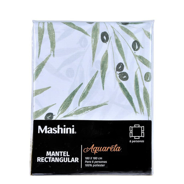 empaque del Mantel Acuarela 180x180 cms Berry | Mashini