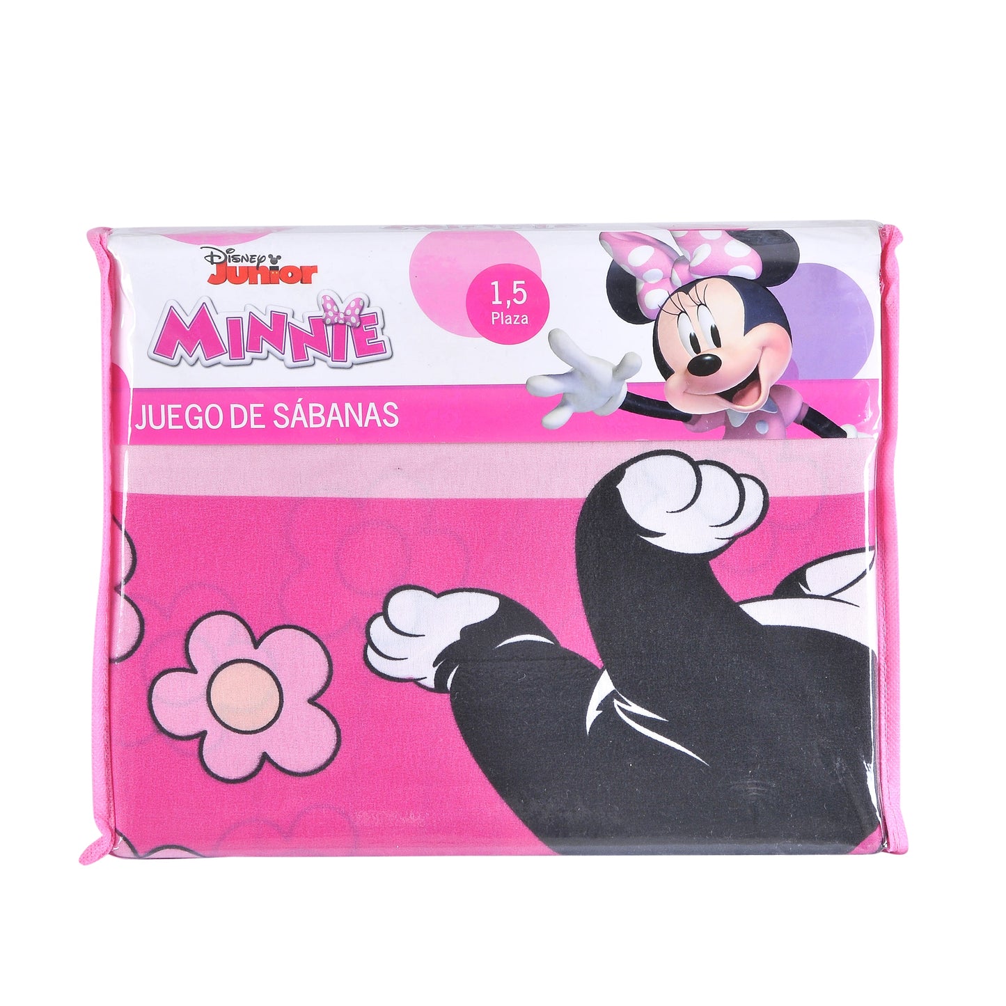 Sábana 1.5 Plazas Microfibra Minnie Comets