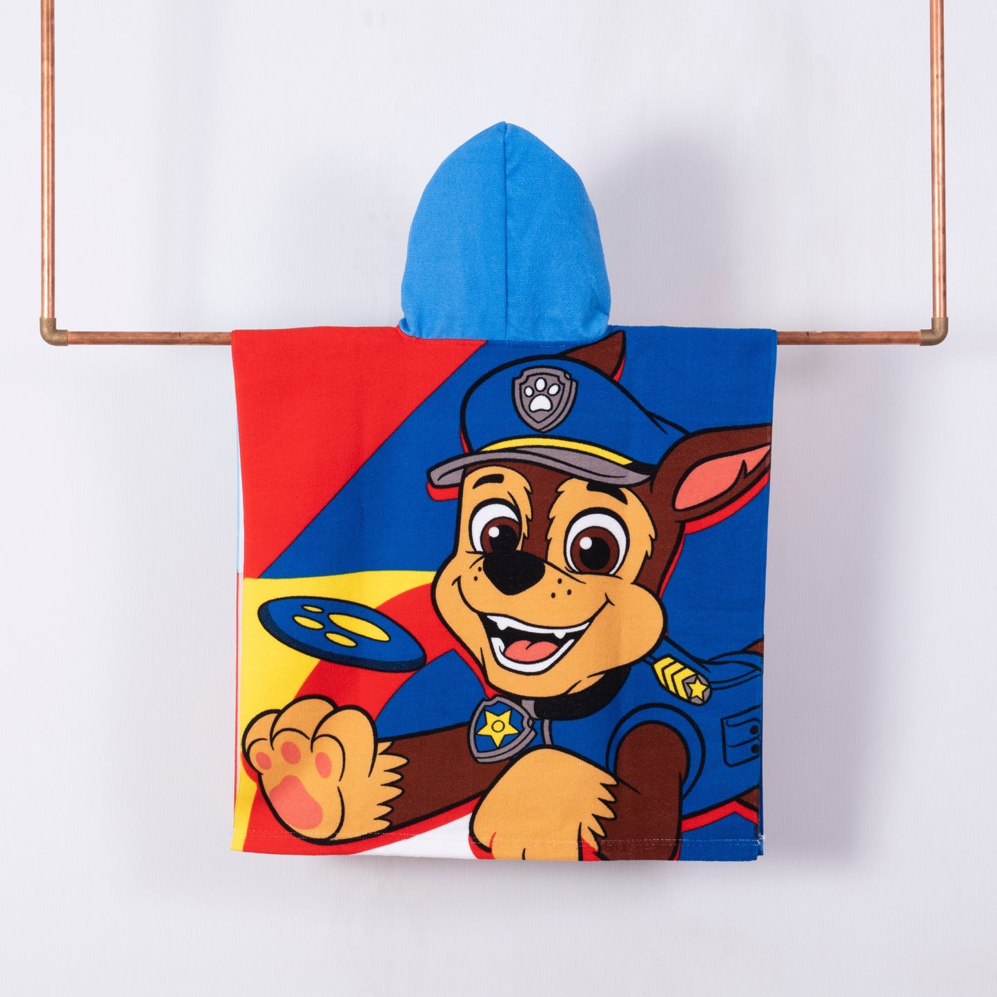 Toalla Playa Capucha MF 60x120 Paw Patrol Chase